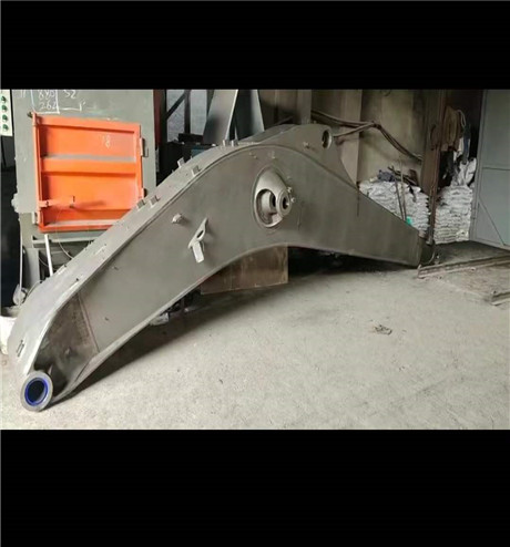 利勃海爾挖掘機(jī)大臂表面拋 利勃海爾挖掘機(jī)大臂表面拋丸處理